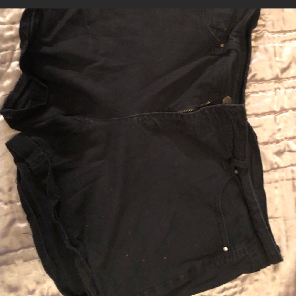 Black shorts